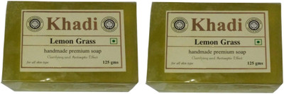 

Khadi Herbal Lemon Grass Soap(250 g, Pack of 2)