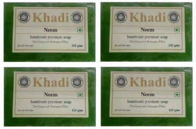 

Khadi Shivalik Neem Soap (Pack of 4 )(500 g, Pack of 4)