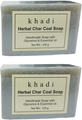 

Khadi Shivalik Char Coal Soap ( Pack of 2 )(250 g, Pack of 2)