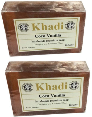 

Khadi Herbal Coco Vanilla Soap(250 g, Pack of 2)