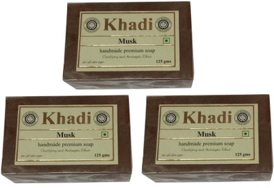 

Khadi Shivalik Musk Soap (Pack of 3 )(375 g, Pack of 3)