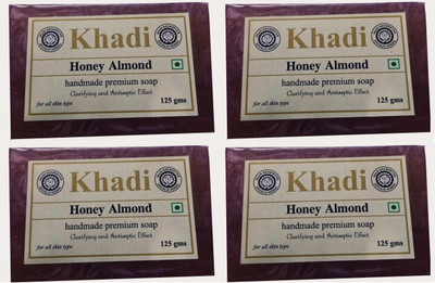 

Khadi Shivalik Honey & Almond Soap (Pack of 4 )(500 g, Pack of 4)