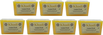 

Khadi Shivalik Lemon Soap (Pack of 7)(875 g, Pack of 7)