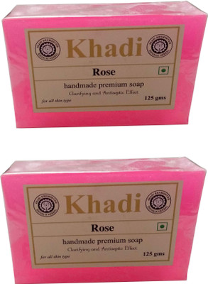 

Khadi Shivalik Rose Soap ( Pack of 2 )(250 g, Pack of 2)