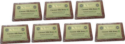 

Khadi Shivalik Coconut Milk Honey Soap (Pack of 7)(875 g, Pack of 7)