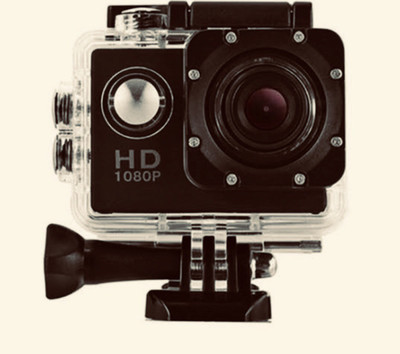techobucks GO PRO 5 go pro 1080 hd 1080p Action Camera Go Pro Style APC05 Sports and Action Camera(Black 12 MP)