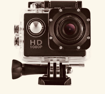 techobucks GO PRO 5 go pro 1080 hd 1080p Action Camera Go Pro Style APC02 Sports and Action Camera(Black 12 MP)