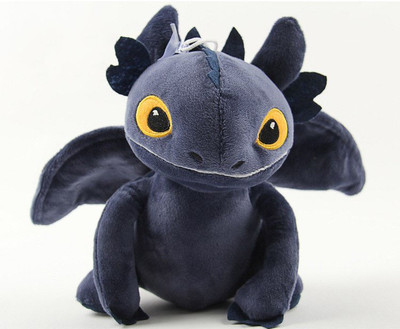 

Toy Mela Toothless From How To Train Your Dragon 22 Cms. Soft Toy Plush Stuffed Toys - 15 cm(Purple)