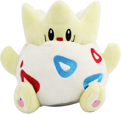 

imodish GO Pokeball Togepi 10cms Soft Toy Plush Stuffed Toys - 10 cm(Multicolor)