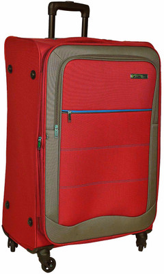 

ALFA Drifter large size 76 cms Expandable Check-in Luggage -  inch(Red