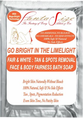 

FANTASIZE Bright Star : Tan, Spots, Uneven Skintone Removal : Face Radiance & BodyFairness Soap(100 g)