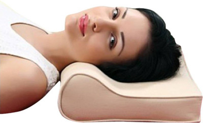 CLASORA Cervical Pillow Neck Support - Regular Cervical Pillow(Brown)
