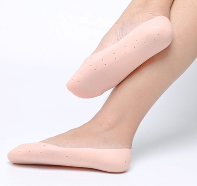 

SSD Foot Silicone Socks Heel Support (, Pink