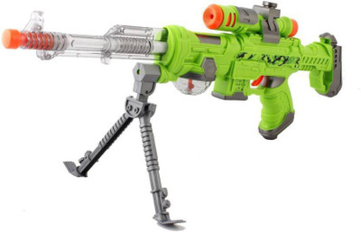 

K&P Collection Phantom 3 Gun toy with Dazzling lights and Sounds(Multicolor)