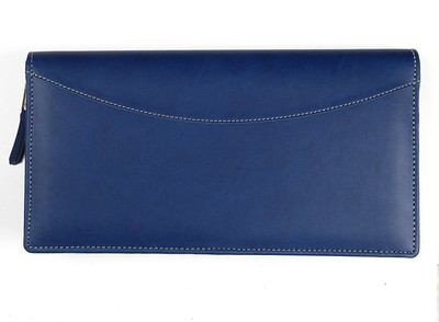 Sukeshcraft Cheque Book Holder(Blue)