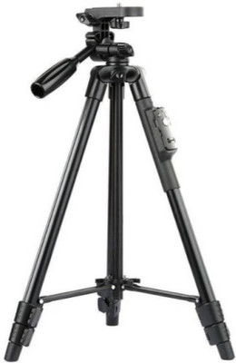 

blueseed Good Quality YT-5208 Camera And Mobile With Bluetooth Remote Tripod ( Supports Up to 2500 g) Tripod(Black, Supports Up to 2500)