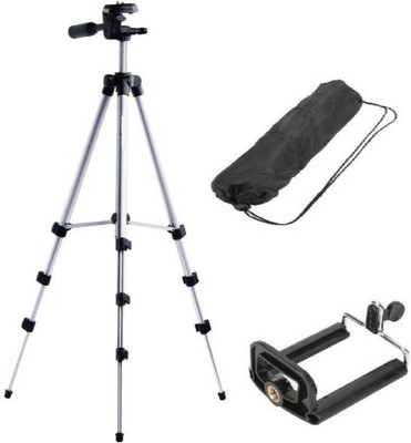 

Clairbell HSM_426H_3110 smart phones compatiable Portable tripod||360 degree tripod|| Foldable triopod|| Camera stand|| Mobile Tripod|| Camcorder tripod|| Camera mount|| Extendable tripod||Three-Dimensional Head & Quick Release Plate|| Assorted color|| Co