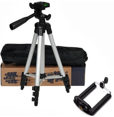 

Clairbell DUG_624D_3110 smart phones compatiable Portable tripod||360 degree tripod|| Foldable triopod|| Camera stand|| Mobile Tripod|| Camcorder tripod|| Camera mount|| Extendable tripod||Three-Dimensional Head & Quick Release Plate|| Assorted color|| Co