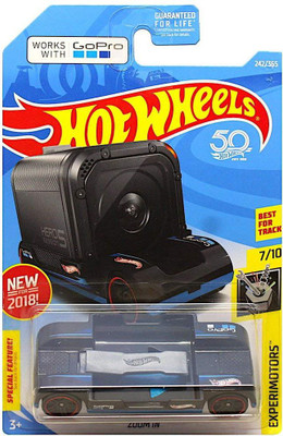

Hot Wheels 2018 50th Anniversary Experimotors Zoom In 242/365, Black(Black)