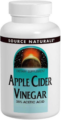 

Source Naturals Source Naturals, Apple Cider Vinegar, 500 mg, 180 Tablets(180 No)