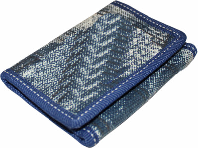 

Kingsman Men Blue Denim Card Holder(7 Card Slots)