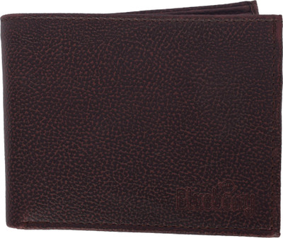 

Blueberry Men Brown Genuine Leather Wallet(7 Card Slots)