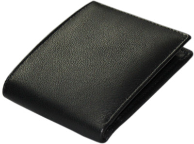 

Rider Men Black Genuine Leather Wallet(8 Card Slots)