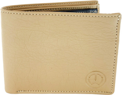 

TnW Men Beige Artificial Leather Wallet(5 Card Slots)