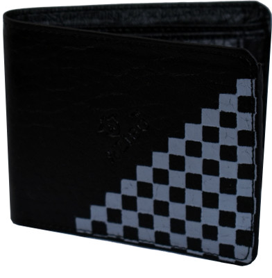 

Azibo Men Black Artificial Leather Wallet(5 Card Slots)