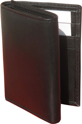 

Zubron Men Black Genuine Leather Wallet(7 Card Slots), Blk067