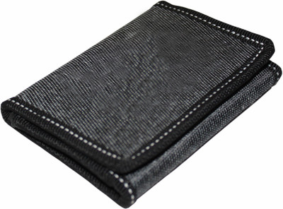 

Kingsman Men Black Denim Wallet(7 Card Slots)