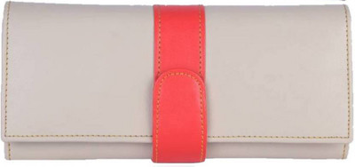 

Nishu India Women Beige Artificial Leather Wallet(5 Card Slots), Cream