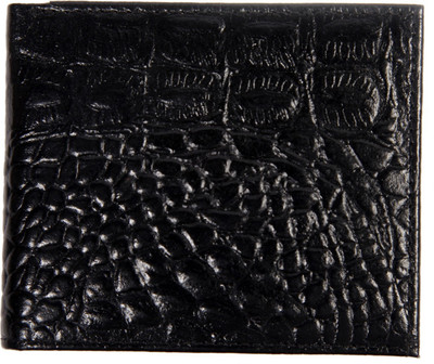 

resegno Men Black Artificial Leather Wallet(10 Card Slots), 113