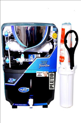 

nexus pure PLUTO 2 ALKALINE 10 L RO + UV + UF + TDS Water Purifier(Black)