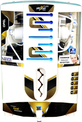 

NEXUS PURE OPEL 1 ALKALINE 14 L RO + UV + UF + TDS Water Purifier(White)