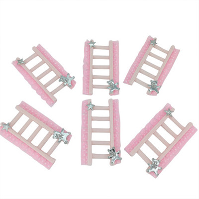 

Funcart Pink Baby shower favour ladders with ribbon - pack of 6