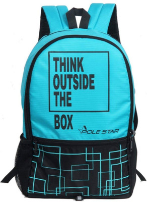 

Pole Star HERO 34 L Backpack(Black, Blue)