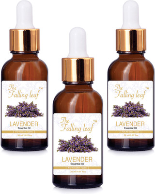 

THE FALLING LEAF LAVENDER ESSENTIAL OIL-PACK OF 3 (30ML)(30 ml)
