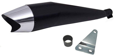 Supremechoice Royal Enfield Classic 350 Full Exhaust System(Mild Steel)