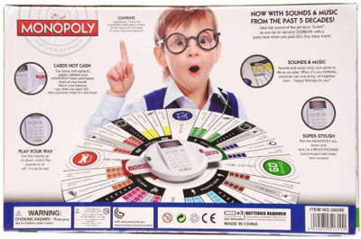 

Toy Arena Monopoly Revaluation Electronic Board Game Revolutionary-Game Changer Version White Market Board Game