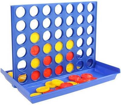 

SSD Connect 4 In A Row Line Creative Board Pattern Game- Portable 2 Player Game Board Game