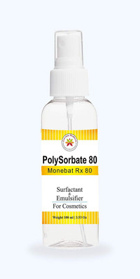 

Zenvista Meditech PolySorbate 80 Tween 80 Solubilizer for Oils Emulsifier Combines Oil with Water 100 ml(100 ml)