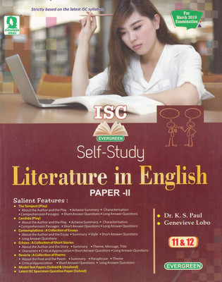 Evergreen Isc Self Study in English Literature Paper -2(English, Paperback, unknown)