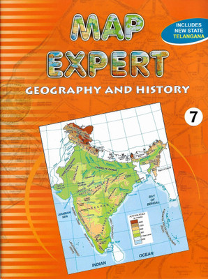 TARUN, MAP EXPERT GEOGRAPHY AND HISTORY CLASS - 7(English, Paperback, ANITA JAIN)