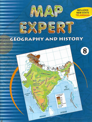 TARUN, MAP EXPERT GEOGRAPHY AND HISTORY CLASS - 8(English, Paperback, ANITA JAIN)
