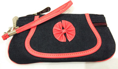 

radhe creation Casual Orange Clutch
