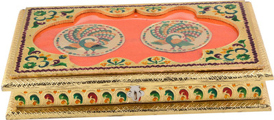 

G S Museum Wooden Decorative Platter(Multicolor)
