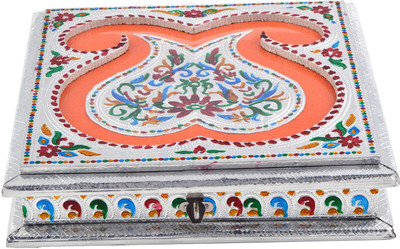 

G S Museum Wooden Decorative Platter(Multicolor)