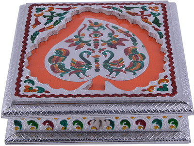 

G S Museum Wooden Decorative Platter(Multicolor)