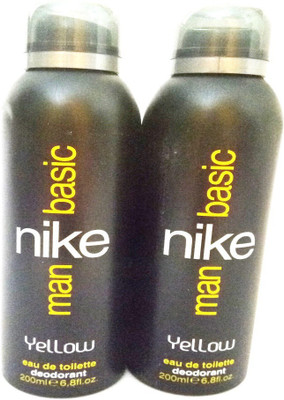 

Nike Man Basic Deodorant Spray - For Men(400 ml, Pack of 2)